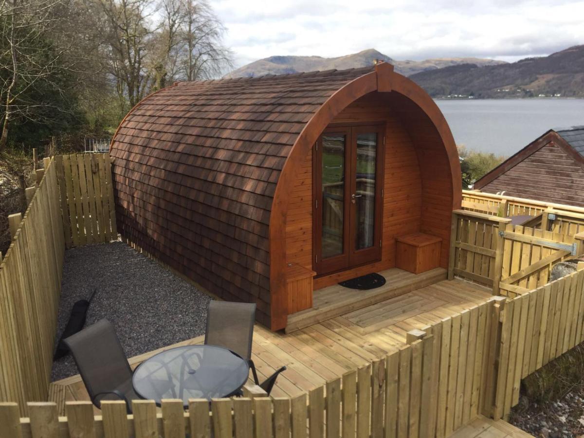 Seaview Pod And Hot Tub Villa Ballachulish Bagian luar foto