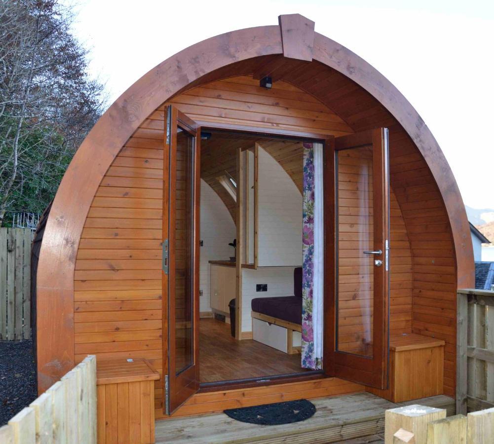 Seaview Pod And Hot Tub Villa Ballachulish Bagian luar foto