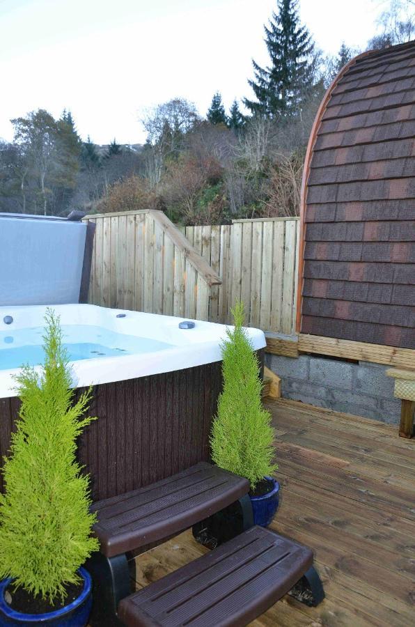 Seaview Pod And Hot Tub Villa Ballachulish Bagian luar foto